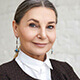 Closeup of an Older Woman Smiling